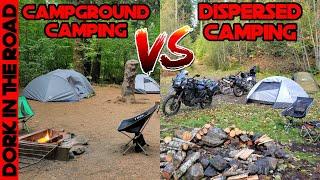 Campground Camping vs Dispersed Camping Brutally Honest Pros and Cons