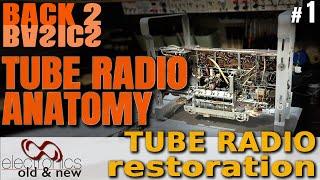 The Parts That Make Up a Tube Radio - Tube Radio Restoration Back to Basics part 1