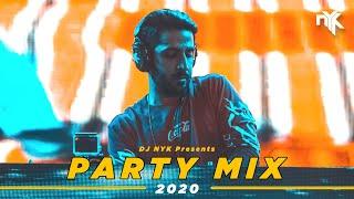 DJ NYK - New Year 2020 Party Mix  Yearmix  Non Stop Bollywood Punjabi English Remix Songs