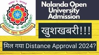 NOU ADMISSIONS 2024 NALANDA OPEN UNIVERSITY ADMISSIONS 2024 NALANDA OPEN UNIVERSITY APPROVAL 2024