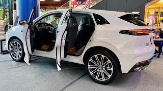 All New 2023 Changan UNI-K AWD 2.0T Super of SUV - white Color  interior and exterior