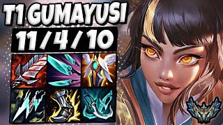 T1 Gumayusi Zeri ADC vs Smolder - Patch 14.5 Korea Challenger 