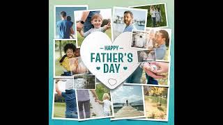 Free Happy Fathers Day Wishes Photo Collage Slideshow Template Customizable - FlexClip