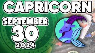 𝐂𝐚𝐩𝐫𝐢𝐜𝐨𝐫𝐧   YOU HIT THE JACKPOT Horoscope for today SEPTEMBER 30 2024  #horoscope #new #zodiac