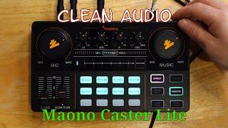 Maono Caster Lite Technique to Achieve Clean Audio AU-AM200