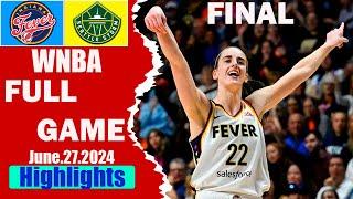 Indiana Fever vs. Seattle Storm 062724 FULL HIGHLIGHTS  Womens Basketball 2024