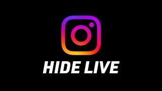 How To Hide Live From friends - Instagram