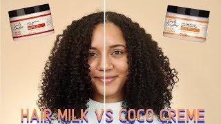 Carols Daughter Coco Creme vs Hair Milk Butter