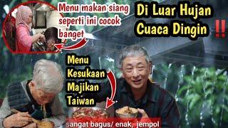 DI LUAR HUJAN CUACA DINGIN ‼️ Menu Makan Siang Seperti Ini Cocok Buat Majikan Taiwan ⁉️