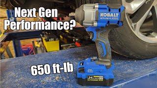 Next Generation Kobalt 24-volt Brushless Mid Torque 12 Impact Wrench Review Model #KIW 4024A-03