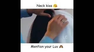 couples  neck kiss  love watsapp status  #neckkiss #couples #love #shorts