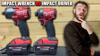 Milwaukee Impact Wrench vs M18 Fuel Impact Driver  TESTED