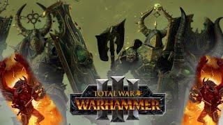 Double Bloodthirster & CHOSEN  Nurgle vs Khorne - Total Warhammer 3