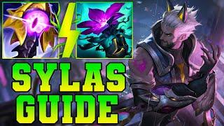 LOL Sylas Mid Gameplay Guide  Sylas Build Season 14  League Of Legends Sylas Combo Patch- 14.19