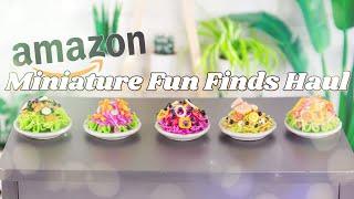 Amazon Miniature Fun Finds Haul  Bunnies  Sofa Desk & More