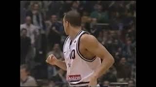 Carlton Myers 1998 Euroleague Teamsystem Bologna - Maccabi Tel Aviv