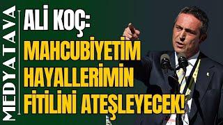 Ali Koç Köhne zihniyetin dönmemesi için yeniden adayım #fenerbahçe #spor