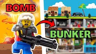 I built a SECRET Underground LEGO Bunker