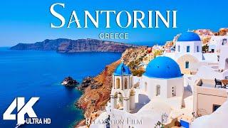 Santorini 4K - Relaxing Music Along With Beautiful Nature Videos - 4K Video Ultra HD