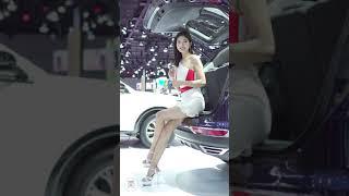 Sexy Model on the Car Show of Canton 2020