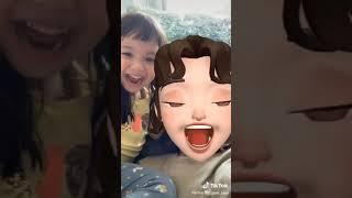 MOMEN LUCU GEMPI BERMAIN TIKTOK  BERSAMA MAMA GISEL