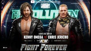 Kenny Omega Vs Adam Cole AEW Fight Forever  4K 60FPS