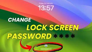 Change Lock Screen Password in Mac MacBook Air & Pro