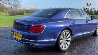 Moroccan Blue Flying Spur  Bentley Glasgow