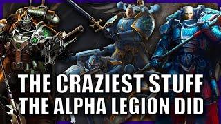 The Alpha Legions 5 Most INSANE Missions  Warhammer 40k Lore