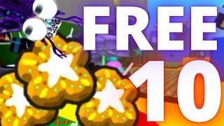 10 FREE STAR TREATS *FREE*  Roblox Bee Swarm Simulator