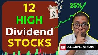 2 GREAT Monthly Dividend Income Strategies  12 HIGH Dividend Stocks In 2023  Rahul Jain