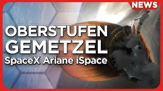 Raumfahrt News SpaceX Falcon 9 nach Fehlschlag am Boden Ariane 6 Erststart Starship Boostertest