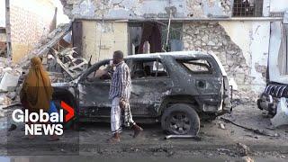 Somalia explosion Car bomb kills at least 5 outside Mogadishu restaurant