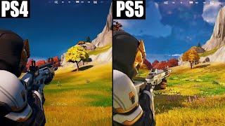 PS4 vs. PS5  Fortnite Chapter 4 Graphics & FPS Comparison