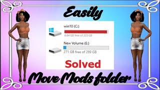 How to move your Sims 4 Mods folder