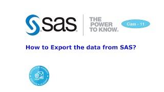 Exporting Data from SAS to Excel PDF and Word A Comprehensive Guide Class - 11