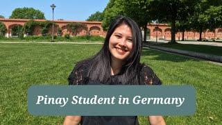 Pinay Student in Germany  Walk with me to a Garden Park here in Germany