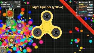 Fisp.io High Score 19500000 Fidget Spinner Golden