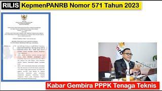 Baru Saja Terbit KepmenPANRB Nomor 571 Tahun 2023 tentang Optimalisasi Formasi PPPK  Cek Sekarang