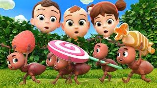 The Ants Go Marching for Lollipops  Lalafun Nursery Rhymes & Kids Songs