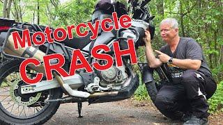 How I Crashed My Motorcycle - Aprilia Tuareg 660