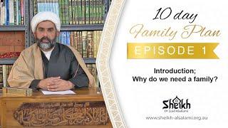 10 Day Family Plan. Day 1 Introduction Why do we need a family?