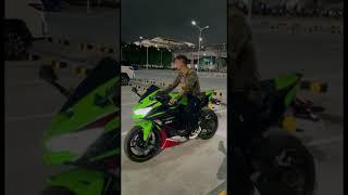 Kawasaki Zx25r screaming at Mactan Airport  Cebu