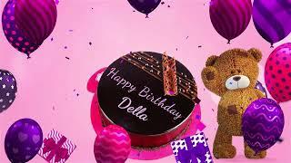 Happy Birthday Della  Della Happy Birthday Song