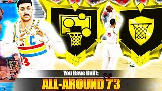 This ALL-AROUND 73 CENTER BUILD with 93 BLOCK + 94 REBOUND is DOMINATING the REC in NBA 2K23