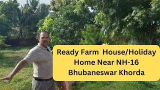 Ready Farmhouse Second Home Near Bhubaneswar For Sale