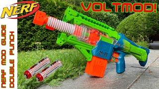 Nerf DoublePunch Mod - Tuning Guide  Basic Voltage mod  Deutsch  OWL Nerf Community