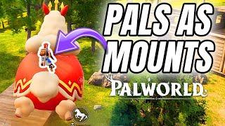 Palworld How to Mount and Ride a pal