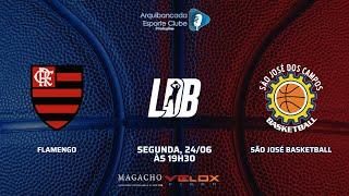 BASQUETE AO VIVO – Flamengo x São José Basketball  LDB - Liga de Desenvolvimento de Basquete 2024