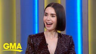 Lily Collins talks Emily in Paris season 4 part 2